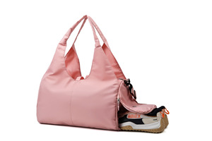 Bolsa de viaje de ocio de almacenamiento de corta distancia para exteriores con logotipo promocional personalizado bolsa de Fitness de Yoga de estilo sencillo sin género - Product Image 4