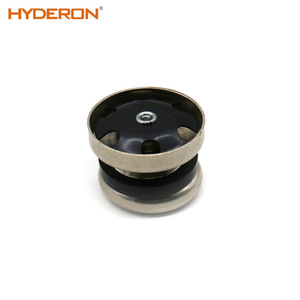 Hyderon Covered Round Tube Fine <b>Adjustment</b> Foot Steel Furniture <b>Leg</b> For <b>Table</b> Modern Design Easy Installation - Product Image 1
