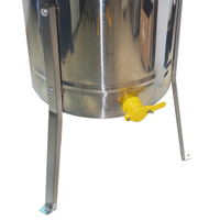 Machine d'extraction de miel manuelle en acier inoxydable de haute qualité 4/8 cadre nouvel état directement de Chine