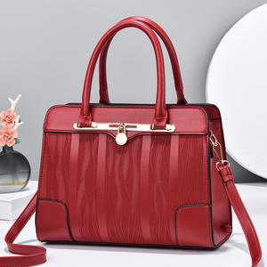 Large Capacity Red Bag Wedding Bag Simple Leisure Handbag <b>Women</b> Hand Bags Handbags Luxury Handbag for <b>Women</b> - Product Image 2