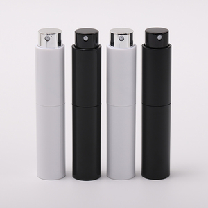 Hot bán 10ml Twist Up ABS Mini Nước hoa bơm lại chai màu đen và trắng du lịch nước hoa atomizer cho các bên, quà tặng, ngày - Product Image 1