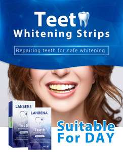 LANBENA avancée blanchiment des dents bandes sèches pour les dents à usage quotidien - Product Image 3