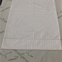 Vente Flash Drap de Lit Rayé en Satin 250TC 1cm/2.5cm/3cm pour Hôtel, Taie d'Oreiller, Drap Housse, Drap Plat