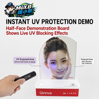 Film de protection acrylique MoxB pour vitres de voiture (99 % de rejet UV) – Réduction de la chaleur et des reflets – Modèle d'exposition démonstratif
