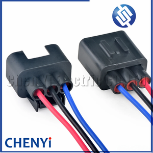 3 Pin femmina o maschio auto connettore impermeabile elettrico ventola del radiatore cablaggio presa spina 1743271-2 per Hyundai Kia - Product Image 4