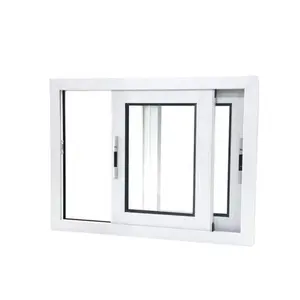 Sezione disegno offerto fabbrica American Slide Sash Window orizzontale l finestra scorrevole in alluminio