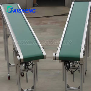 Gıda ve ambalaj sanayi yükleme boşaltma için yeni mobil verimli ayarlanabilir paslanmaz çelik bant konveyör - Product Image 2