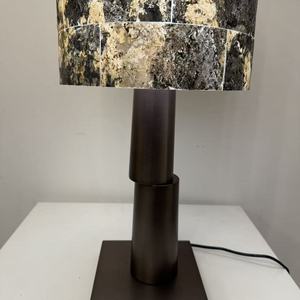Lámpara de Mesa Estilo Wabi Sabi LED E27 de un Solo Cabezal, Área de Iluminación de 3-5M, Diseño Chino Moderno para Sala de Estar, Dormitorio, Estudio - Product Image 2