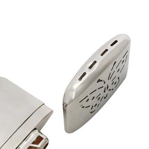 Calentador de manos de combustible de mariposa portátil Banco de energía de platino reutilizable Bolsillo estándar Práctico mano cálida de aleación de zinc - Product Image 6