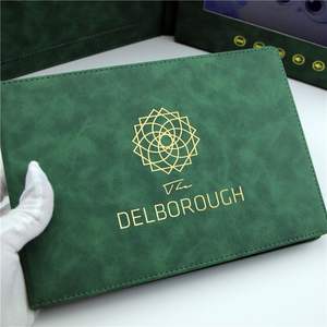 Caja de tarjetas profesional de alta calidad, libro de pantalla, folleto de vídeo, nuevos inventos, comercio de regalos de marca, papel con Temática musical elegante - Product Image 5