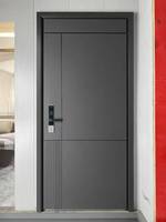 Puerta de Entrada de Seguridad de Acero para Casa, Modelo de Puerta Metálica, Puerta de Acero de Seguridad