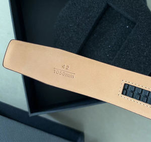 कस्टम लोगो काले भूरे रंग के बेल्ट स्ट्रैप डिजाइनर समायोज्य पट्टी स्वचालित शुद्ध वास्तविक चमड़े के बेल्ट बकल पुरुषों वास्तविक चमड़े के बेल्ट - Product Image 5