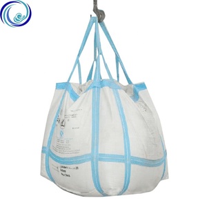 Sacs <span class=keywords><strong>en</strong></span> polypropylène PP carrés <span class=keywords><strong>de</strong></span> 1000 kg, <span class=keywords><strong>1</strong></span>,5 mètre cube, conteneurs FIBC, doublure pour béton, étanches à l'eau, personnalisés - Product Image 2