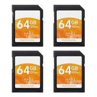 Carte mémoire Mini SD U3 pleine capacité haute vitesse classe 10 U3 8 Go 16 Go 32 Go 64 Go 128 Go 256 Go en plastique noir/bleu pour la vente en gros