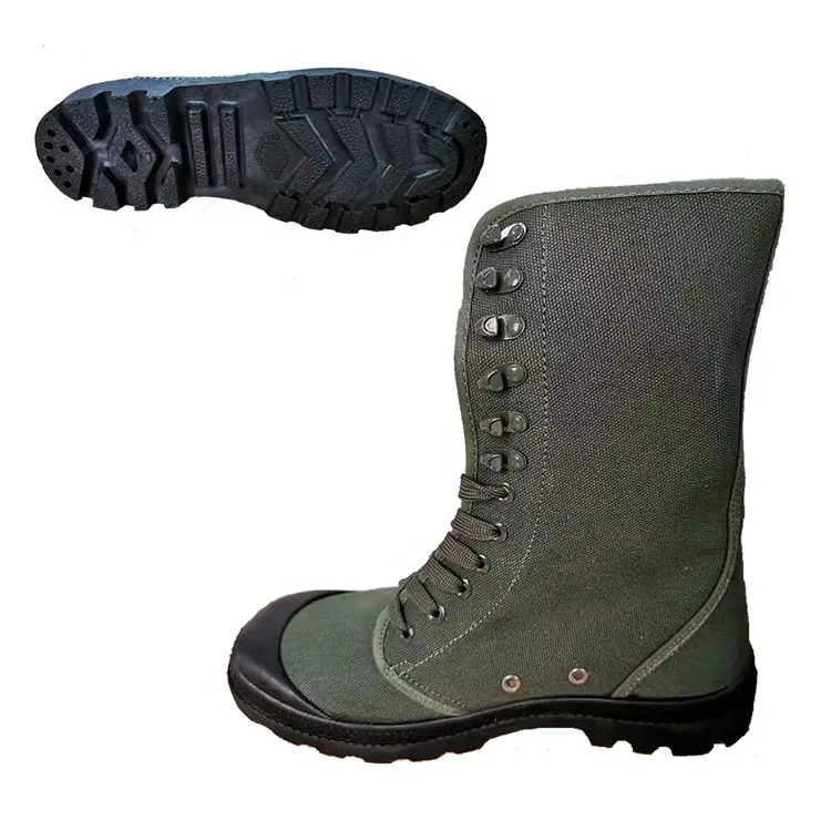 High-Top-Segeltuchs chuhe Herren Outdoor-Wandern rutsch feste leichte Kletter schuhe arbeiten Martin Stiefel