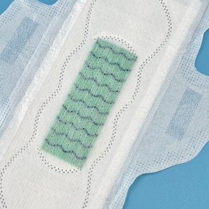 Vente en gros OEM Serviette hygiénique jetable pour femmes en coton super absorbant, respirant, ion négatif, anion ailé, protection contre <span class=keywords><strong>les</strong></span> fuites, pour femmes - Product Image 6