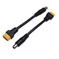 Câble de connexion JYD personnalisable en longueur, XT60 vers DC8020, faisceau de câblage mâle, cordon d'alimentation, fil de connexion de batterie