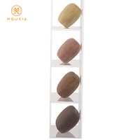 Étui à lunettes rigide ovale en cuir PU texturé vintage, boîte de rangement pour lunettes de soleil avec logo personnalisé, vente en gros