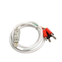 Câble de test à pince banane Melontel MT-2152 6907 2 501-00 pour utilisation en télécommunications Krone 4 pôles, certifié ISO9001