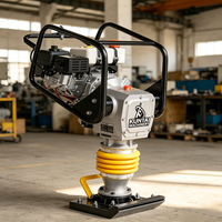 Compacteur de sol industriel à vibrations verticales, best-seller mondial