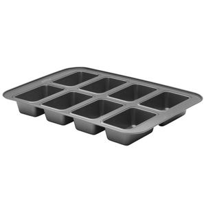 Feuille à biscuits en acier plat flexible 3 en 1 moules à toast Kit boîte <span class=keywords><strong>moule</strong></span> à pain en <span class=keywords><strong>papier</strong></span> moules à <span class=keywords><strong>muffins</strong></span> 24 12 moules à mousse gâteau anneau ensemble S - Product Image 6