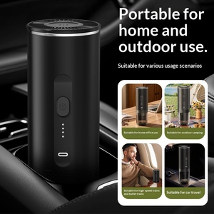 Machine à café portable à capsules semi-automatique électrique à chauffage autonome, extraction expresso 20 bars, <span class=keywords><strong>petite</strong></span> cafetière pour le camping - Product Image 5