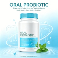 Capsules de Probiotiques Oraux en Gros avec 7 Souches – Soutient les Dents, les Gencives et l'Haleine Fraîche – Formule Naturelle – 30 Capsules – OEM/ODM