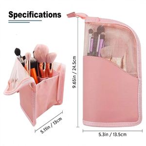 Custom Cosmetic <b>Bag</b> <b>with</b> Logo Personalized <b>Makeup</b> Promotional <b>Brushes</b> Tool Waterproof Storage - Product Image 4