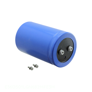 Distribuidor Autorizado, Condensador de Aluminio 6800UF 20% 500V, Montaje en Chasis con Tornillo, 6800 uF E36D501LGN682MFE3M - Product Image 1