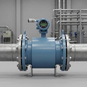Débitmètre magnétique Emerson authentique 8750W 4-20mA Hart avec revêtement PTFE DN15-DN1200 pour les eaux usées et les services publics de l'eau - Product Image 1