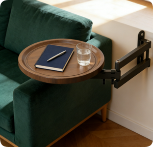 <span class=keywords><strong>Mesa</strong></span> de Centro Plegable, Redonda, Pequeña, Creativa, Flotante, <span class=keywords><strong>Mesa</strong></span> Auxiliar para Sala de Estar, Dormitorio, <span class=keywords><strong>Mesa</strong></span> Esquinera Colgante de Pared - Product Image 1