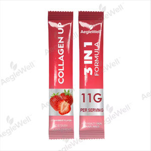 Suplemen Bubuk Kolagen Peptida Sapi Terhidrolisis AegleWell OEM untuk Mencerahkan Kulit dan Meningkatkan Kecerahan Minuman - Product Image 2