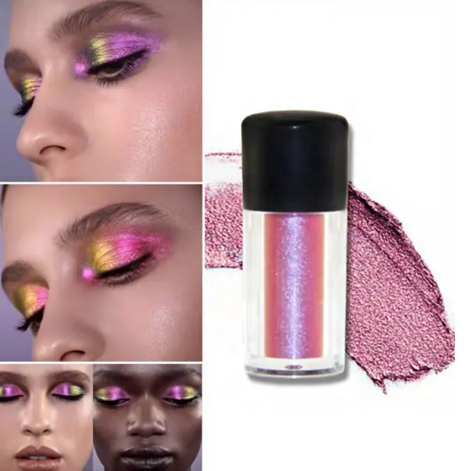 Benutzer definierte Mineral Pearl Glitter Eye Shadow Private Label Kein LOGO Multi-Purpos Glitter Loses Pulver mit hoch pigmentiertem Lidschatten