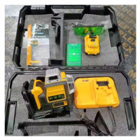 Niveau laser vert professionnel HIERKIN pour le bricolage, avec batterie Li-Ion, haute précision, auto-nivelant, pour la construction et la rénovation