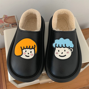 XIXITIAO alta calidad lindo acogedor calcetín niño niña Zapatillas moda dormitorio joven señora zapatilla peluda <span class=keywords><strong>casa</strong></span> zapatillas para mujer - Product Image 3