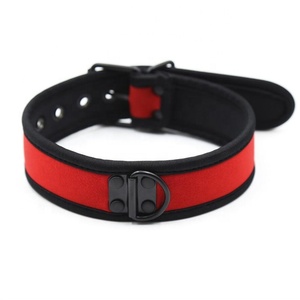 Collare da Collo Regolabile in Pelle di Grande Successo Giocattoli Sessuali BDSM per Uomini e Donne Adulti Include Set Bondage con Frusta per Giochi di Ruolo SM - Product Image 4