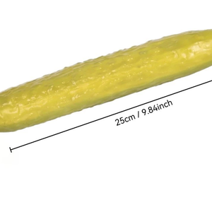 Jouet anti-stress Squishy en forme de cornichon à rebond lent - Product Image 2