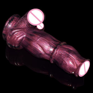 Nouveau grand gode à nœud pour chien avec ventouses puissantes, gode de monstre crépu fantastique, pénis en Silicone liquide, jouets sexuels érotiques - Product Image 3