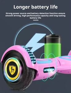 <span class=keywords><strong>Scooter</strong></span> elettrico a doppia ruota da 8 pollici per adulti bambini 350W motore a due ruote con altalena per equitazione - Product Image 4