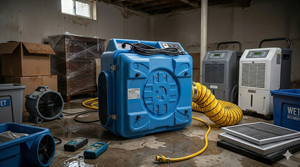 เครื่องกรองอากาศ HEPA ประสิทธิภาพสูง 800CFM สำหรับการฟื้นฟูความเสียหายจากน้ำ - Product Image 5