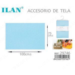 Paño de limpieza ILAN 100x75cm azul para uso doméstico - Product Image 3