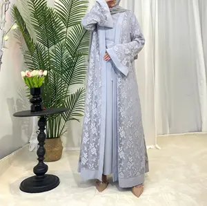 Bán buôn truyền thống hồi giáo hồi giáo quần áo thời trang phụ nữ ăn mặc abaya kaftan cho Arab Dubai