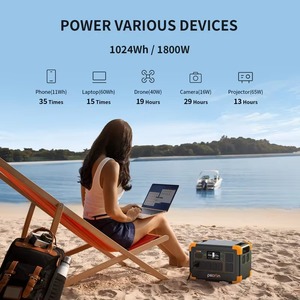 เครื่องกำเนิดไฟฟ้าพกพา Pecron Fast Charging E1000LFP 1024wh แบตเตอรี่ความจุสูง สถานีพลังงานแสงอาทิตย์แบบพกพา - Product Image 5