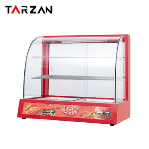 เครื่องอุ่นอาหารแบบประหยัดพลังงาน 1/2/3/4 ถาด สำหรับ<span class=keywords><strong>ร้าน</strong></span>เบเกอรี่และร้านกาแฟ - Product Image 2