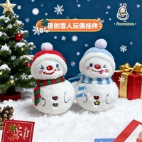 Pendentif en peluche écharpe transfrontalière originale avec rembourrage en coton PP, poupée réaliste, cadeau décoratif, porte-clés, vente en gros