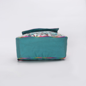 Sac à dos transparent vintage pour enfants avec sangle turquoise en PVC, idéal pour l'école, la <span class=keywords><strong>maternelle</strong></span>, les voyages et le quotidien des filles - Product Image 5