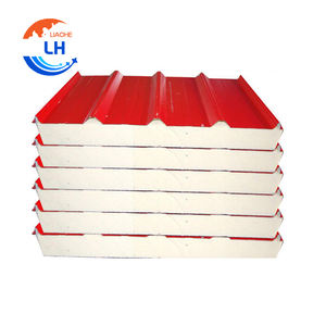 Panneau d'<span class=keywords><strong>isolation</strong></span> pour mur de 6 mètres panneaux sandwich thermiques en PU EPS CE pour panneaux de toiture - Product Image 4