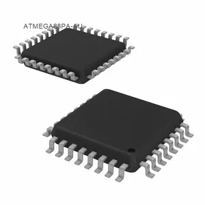 Zhikei ATMEGA88 PAAU 32-TQFP (7x7) IC MCU 8BIT 8KB FLASH 32TQFP ATMEGA88PA-AU