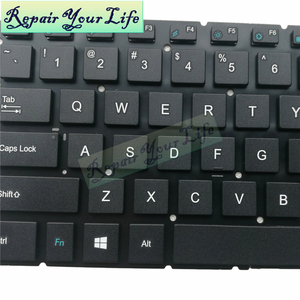 Chúng tôi bàn phím máy tính xách tay tiếng Anh cho Casper F600 0kn1-0a1us13 KB 9z. nctsu.601 Bàn phím NSK-VB6SU mới màu đen không có khung - Product Image 3