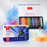 Krayon Lilin Seniman Sunny Artist dengan Kualitas Tinggi yang Dapat Dicuci dalam 12 Warna Model S90-12